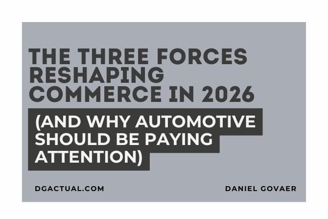 The Three Forces Reshaping Commerce in 2026