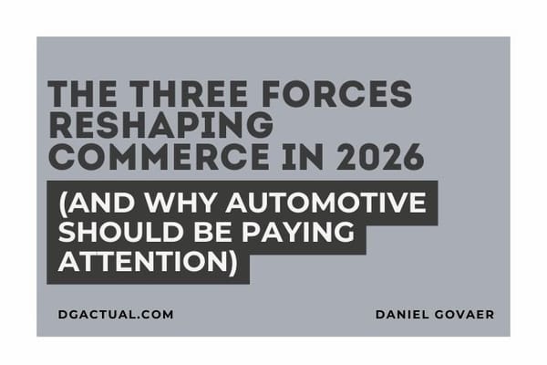 The Three Forces Reshaping Commerce in 2026